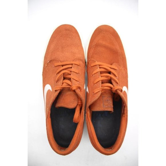 Nike Zoom Air Stefan Janoski Men’s 13 Brown Swoosh Skateboard Shoes AQ7475-203 - Picture 9 of 10